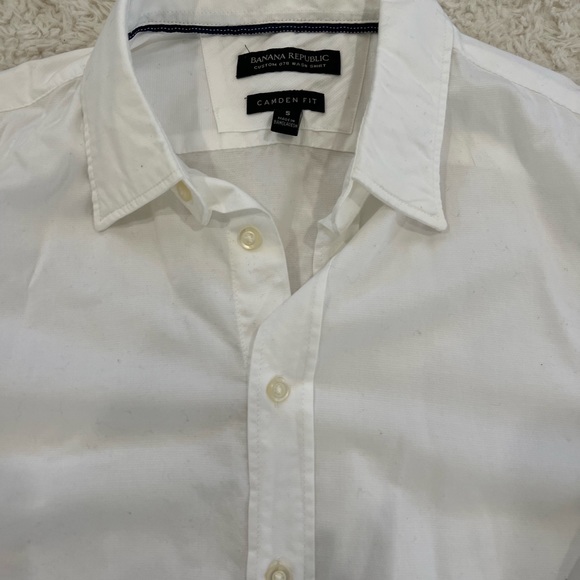Banana republic white button down small - Picture 3 of 3